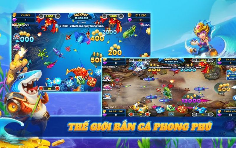 Đấu Trường Bắn Cá - Tựa Game Bắn Cá Online Siêu Phẩm 2024 1 Giới thiệu đấu trường bắn cá là gì