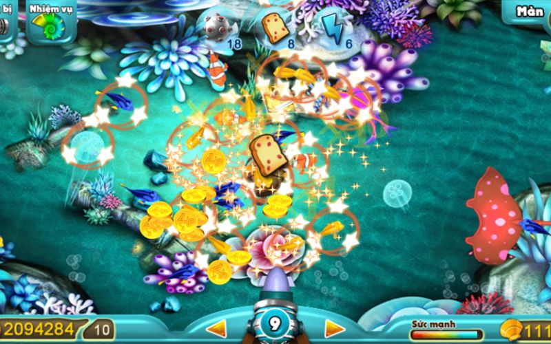 Hack Bắn Cá Thắng Lớn Cực Đỉnh Dành Cho Game Thủ 2024 7 Cá nhỏ sẽ mang lại số tiền thưởng đáng kể