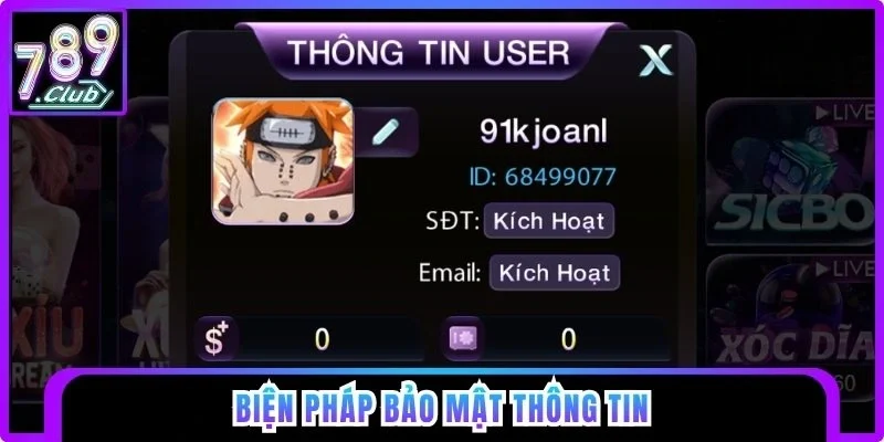 Biện pháp bảo mật thông tin