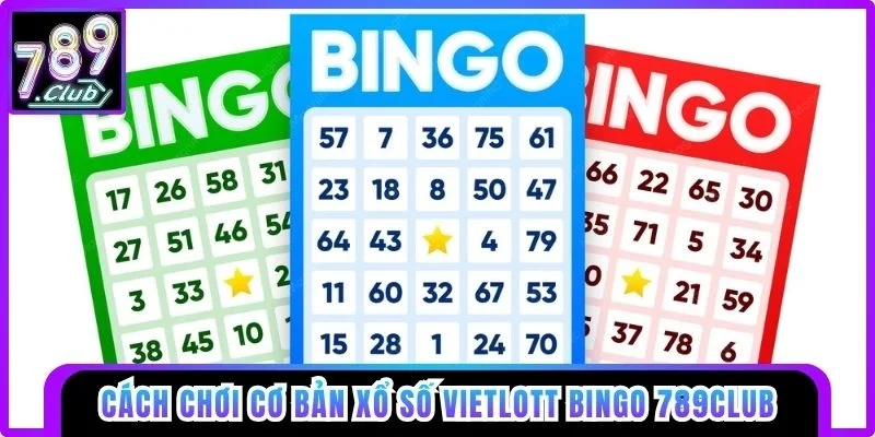 Cách chơi cơ bản Xổ số Vietlott Bingo 789club